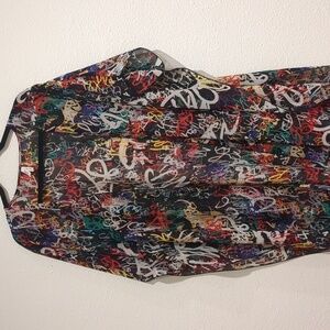 Truth NYC Bohemian Graffiti Kimino One Size